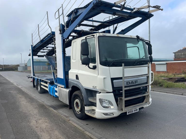 2016 7 CAR TRANSPORTER EURO 6 DAF CF 330 BELLE 26 TON HGV RECOVERY TRUCK