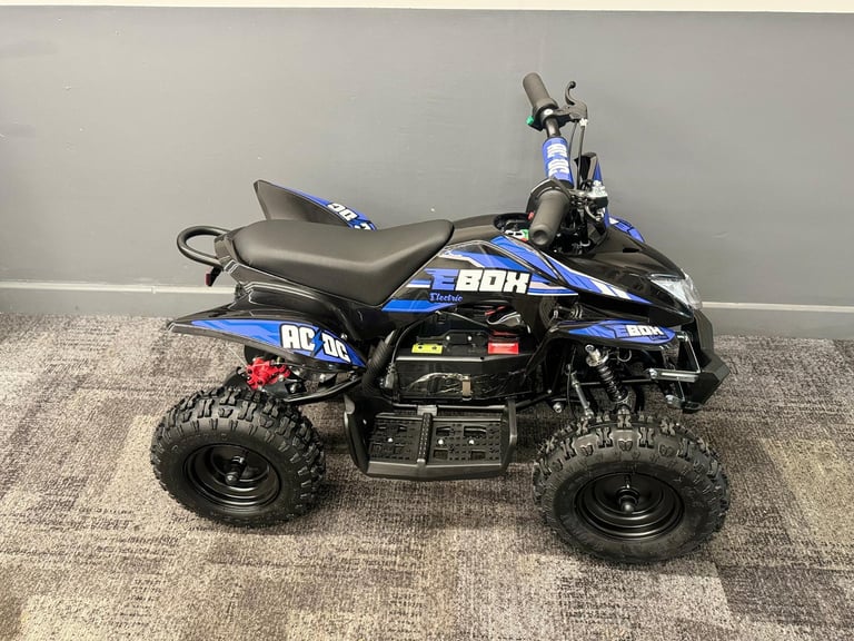 BRAND NEW STOMP EBOX ACDC KIDS ELECTRIC ATV QUAD BIKE ELECTRIC MOTORCROSS ATV