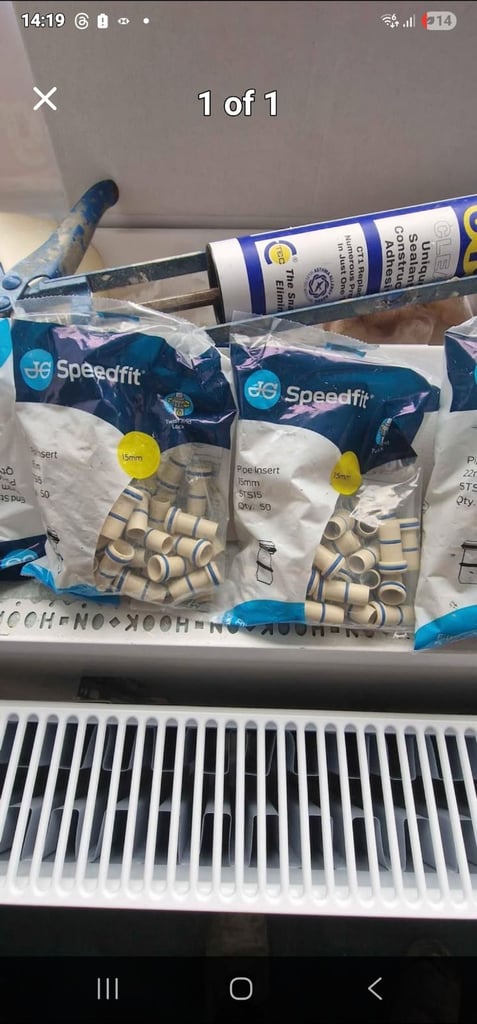 JG Speedfit fittings 