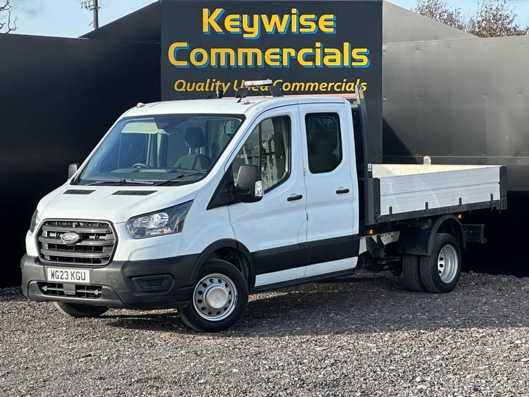 image for  Ford Transit 2.0 350 EcoBlue Leader Tipper Double Cab 4dr Diesel Manual RWD L3 Euro 6 (s Diesel ...