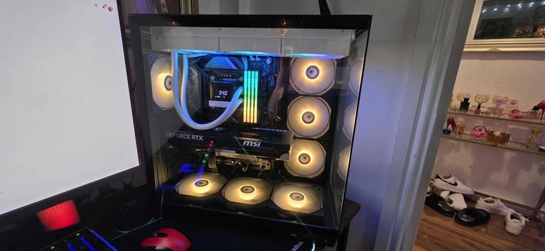 image for Top End Gaming Pc with 4k monitor