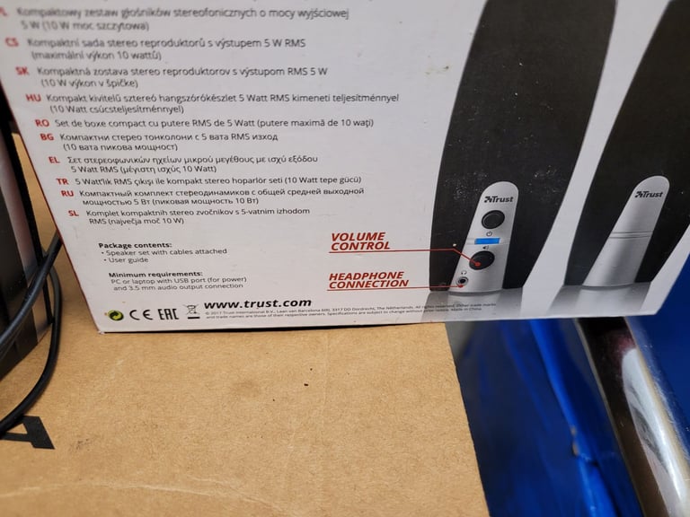 Trust speakers Set For PC
