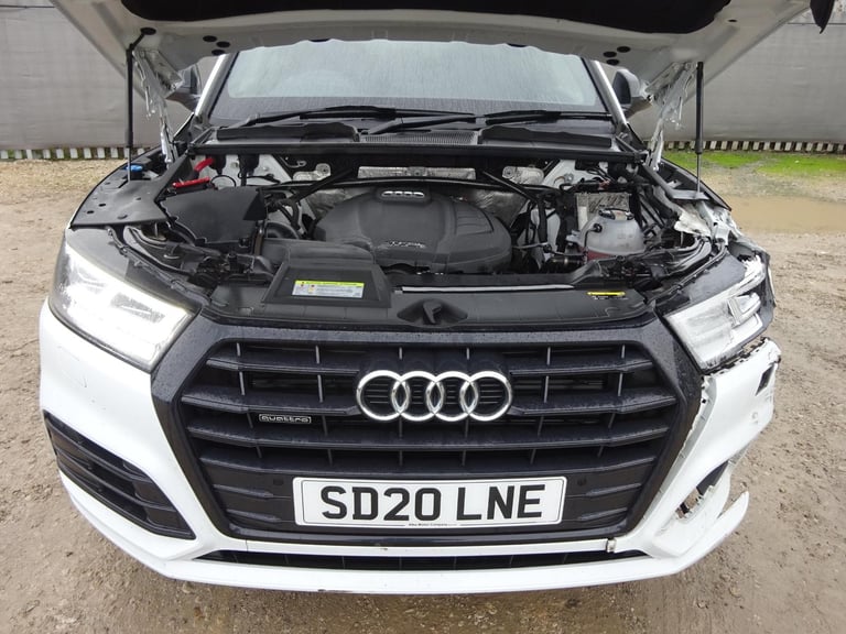 2020 20 REG AUDI Q5 S LINE BLACK EDITION 45 TFSI QUATTRO AUTO DAMAGED SALVAGE