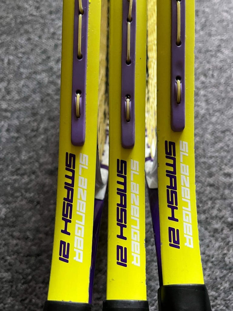 21 Junior Tennis Racquets – Multiple Brands