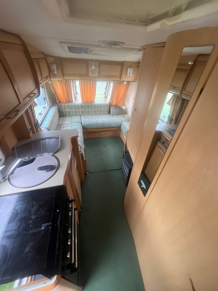2008 abbey caravan 5 berth Inc motor mover and full awning bargain cheap caravan 