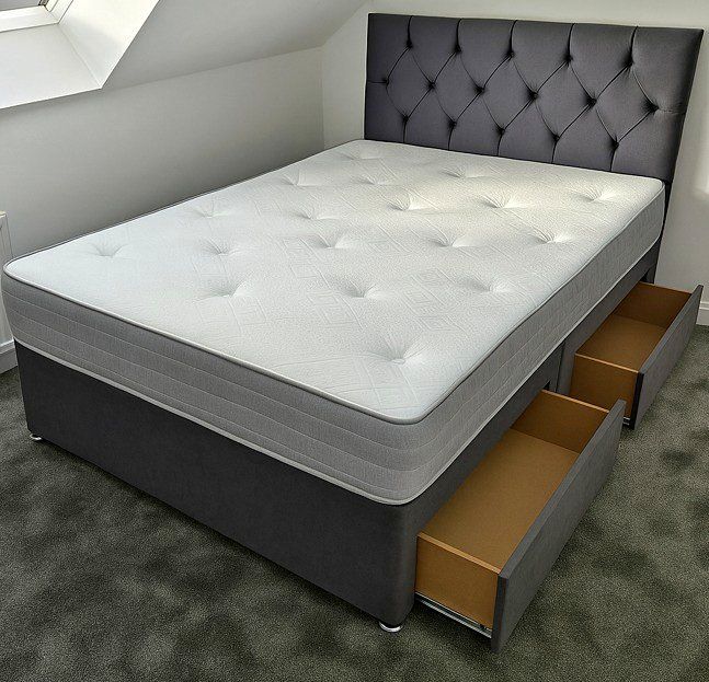 image for ** Divan Bed Frame – Modern Design | 30% Off | Same Day Delivery 🚛 **