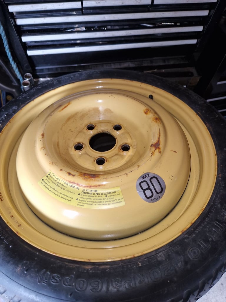 Subaru impreza space saver wheel 16 inch 