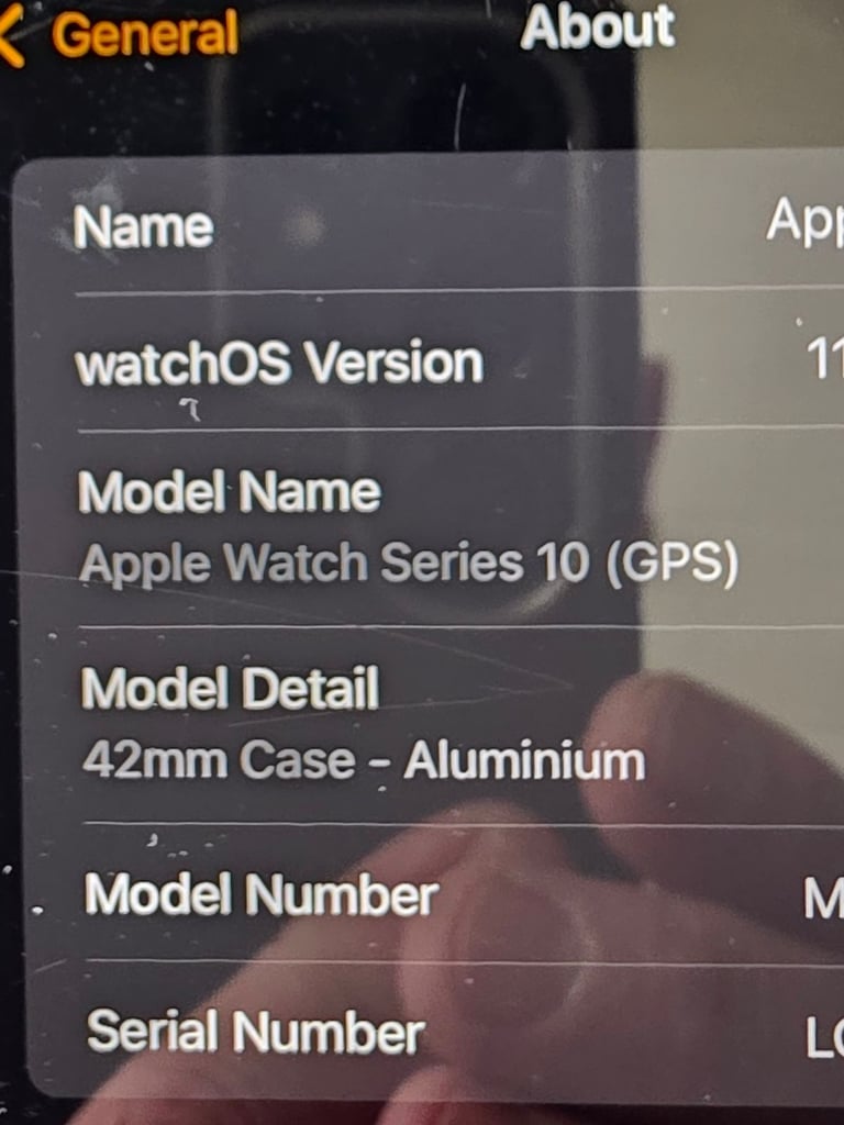 Apple watch series 10 42mm 