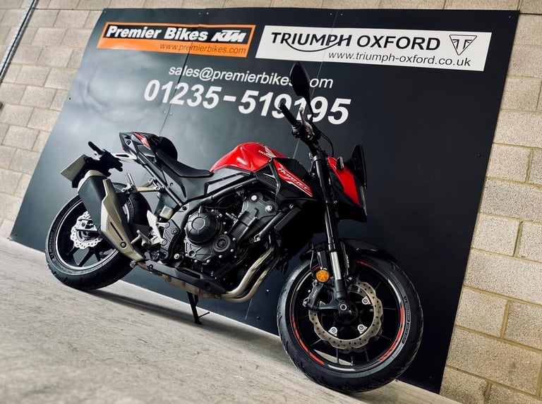 Stunning One Owner 2024/24 Honda CB500 Hornet Motorcycle 