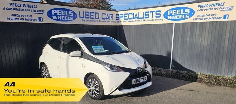 2015 65 TOYOTA AYGO 1.0 VVT-I X-PLAY HATCHBACK 5DR PETROL MANUAL EURO
