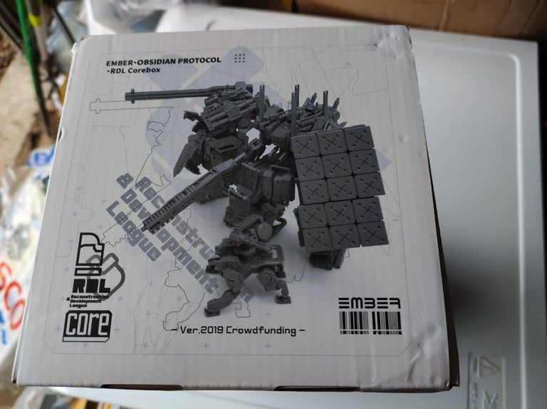 Ember obsidian protocol tabletop war game Rdl core box crowdfunding ...