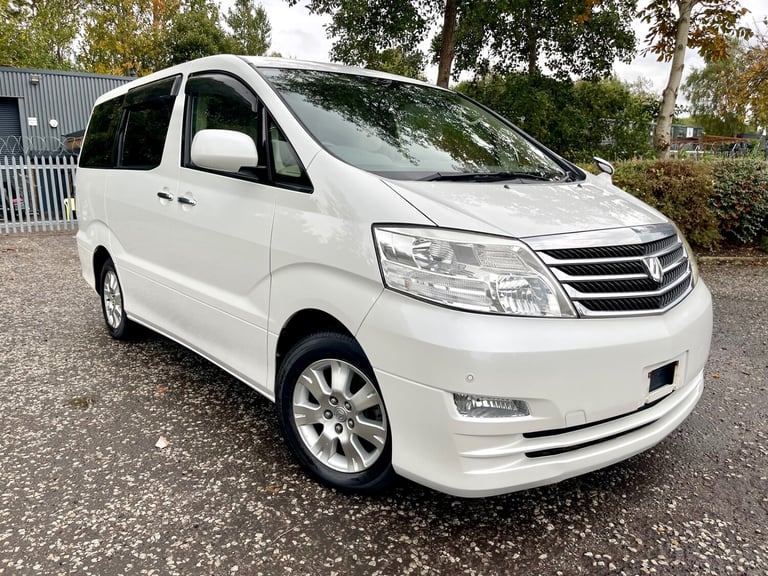 2007 Toyota Alphard FRESH IMPORT G EDITION 2.4 AUTO 8 SEATS MPV PETROL ULEZ 4/B GRADE MPV Petrol ...
