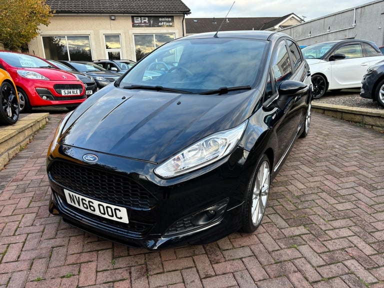 2017 Ford Fiesta 1.0T EcoBoost ST-Line Euro 6 (s/s) 5dr HATCHBACK Petrol Manual