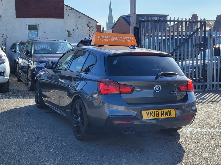 2018 BMW 1 Series 120d M Sport Shadow Edition 5dr TOP SPEC HATCHBACK Diesel Manual