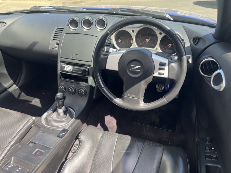 2005 Blue Nissan 350Z Convertible 3.5 V6