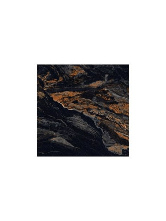 Graphite Black HI-Gloss Plus GVT Wall & Floor Tile - 600mm x 600mm