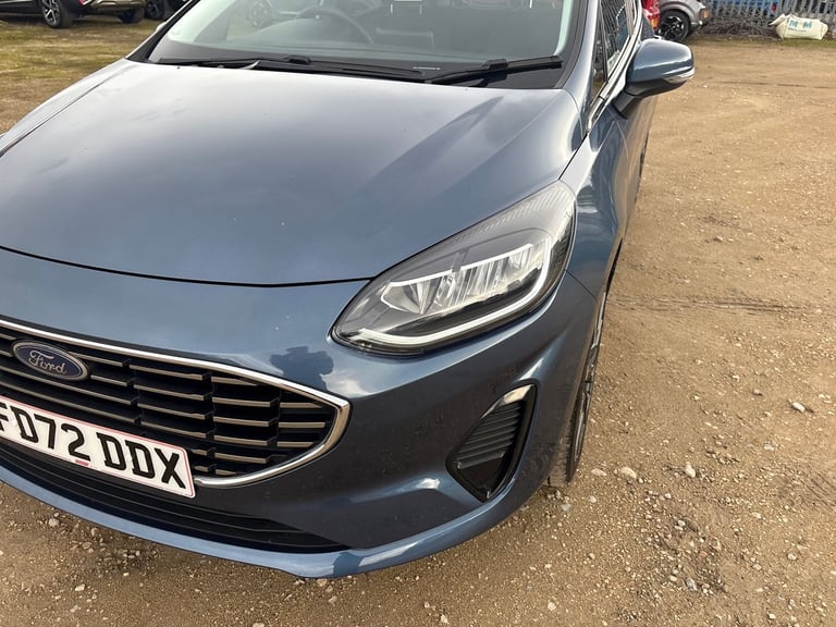 2022 Ford Fiesta FORD Fiesta Titanium X 5 door 1.0L EcoBoost 100PS FWD 6-Speed Manual 5 Door PETR...