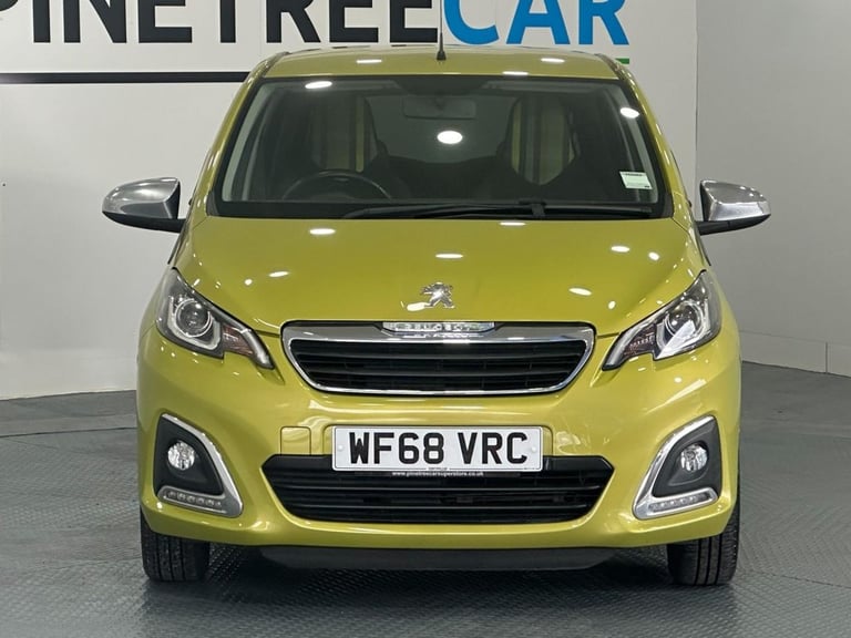 2018 Peugeot 108 1.0 Collection Hatchback 5dr Petrol Manual Euro 6 (72 ps) Hatchback Petrol Manual