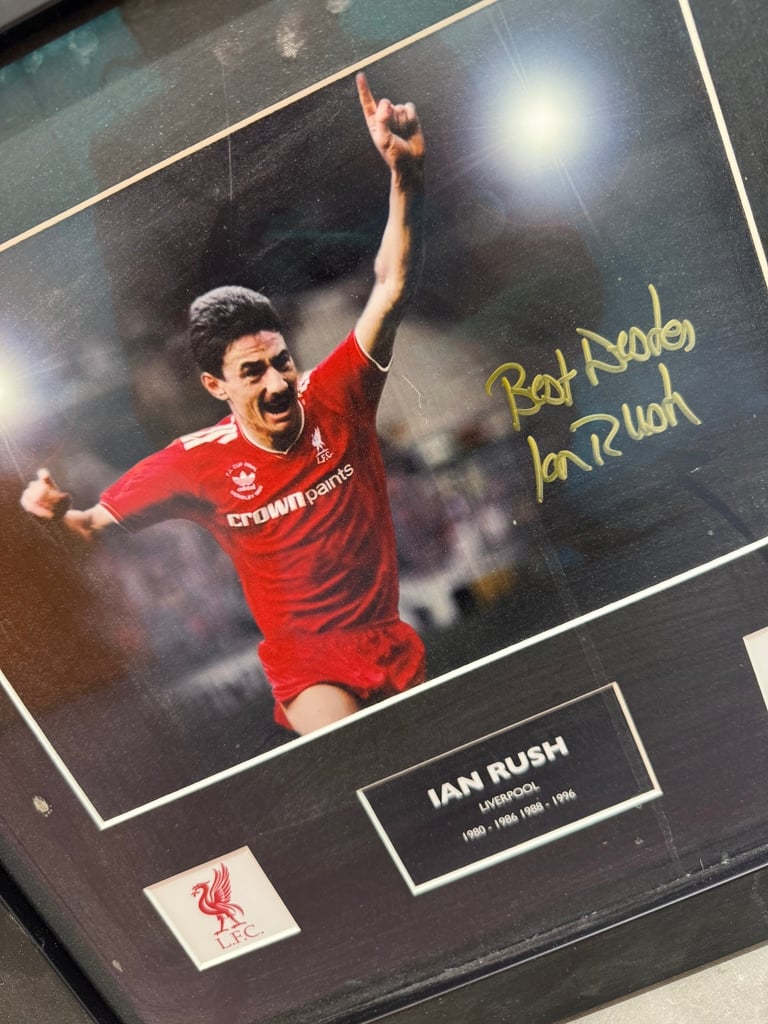 image for Signed Ian Rush Image
