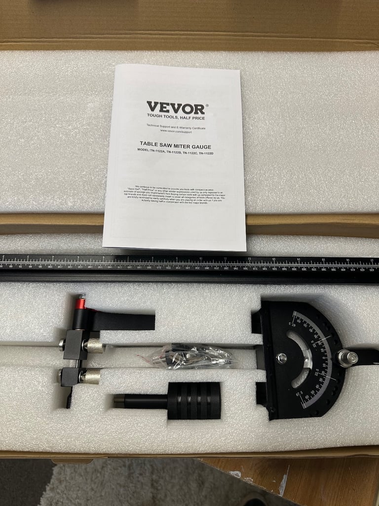 Vevor Table Saw Mitre Gauge