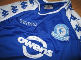 Kappa Dafen Welfare AFC ( Wales ) Matchworn Shirt, Jersey / #25
