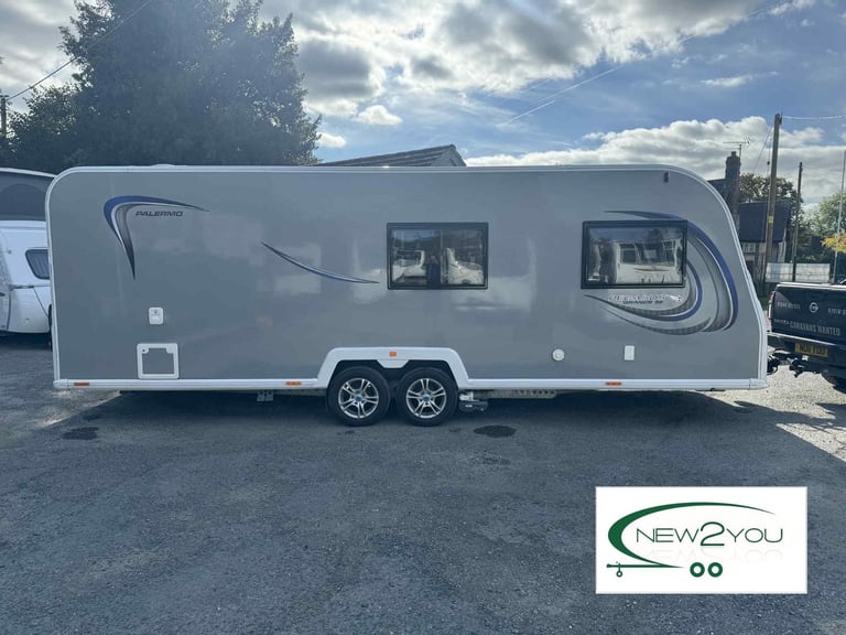 2023 Bailey Pegasus Palermo 6 Berth Fixed Bunks Caravan - STOCK NO E206