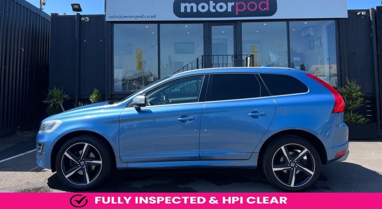 2014 Volvo XC60 2.0 D4 R-Design Lux Nav SUV 5dr Diesel Geartronic Euro 6 (s/s) (181 ps) ESTATE Di...