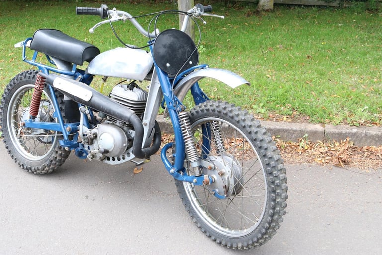 Greeves Scrambler 1964 Classic Motocross Twin Shock Runs and Rides