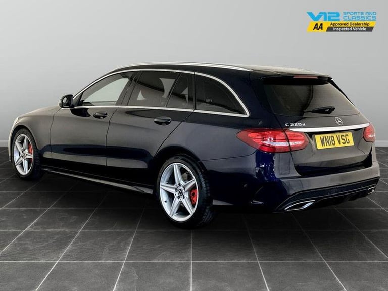 2018 Mercedes-Benz C-Class 2.1 C220d AMG Line G-Tronic+ Euro 6 (s/s) 5dr Automatic Estate Diesel ...