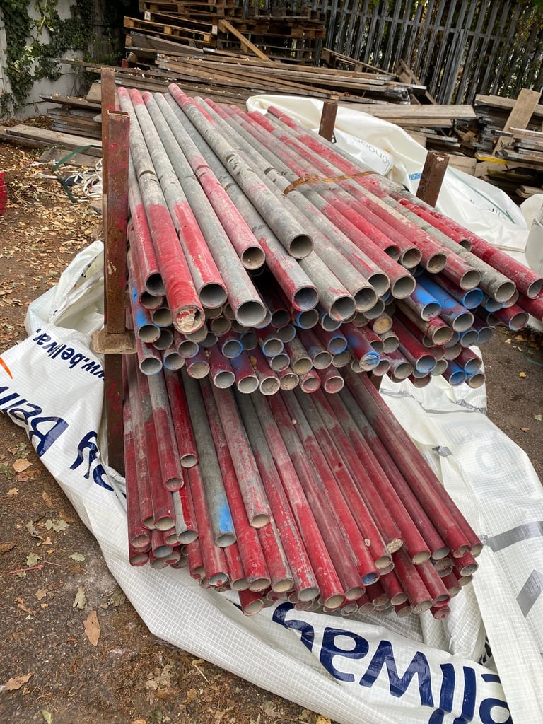 Scaffold tubes and clips available @ Timber 4 u 