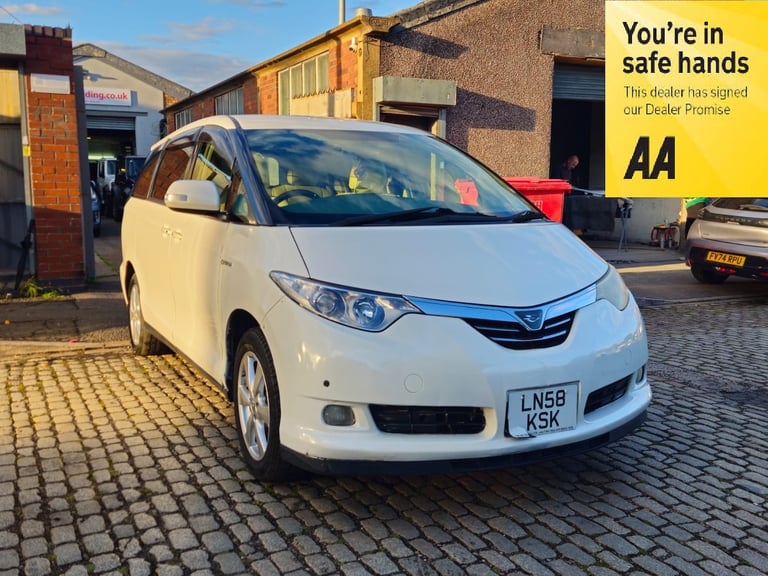 2008 Toyota Estima 2.4 Hybrid Automatic 7 Seats CC PS Leather MPV Petrol/Electric Hybrid Automatic