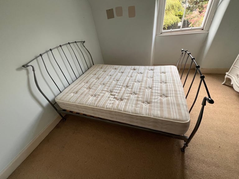 image for Double bed with or without mattress