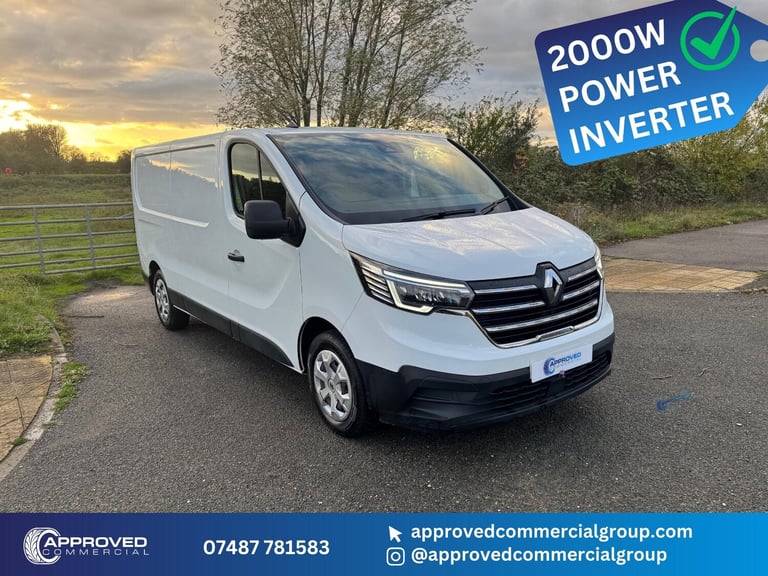 image for 2024 Renault Trafic (74) LL30 LWB 2.0 DCI 130 BUSINESS+ ADVANCE SAT NAV AIR CON PANEL VAN Diesel ...