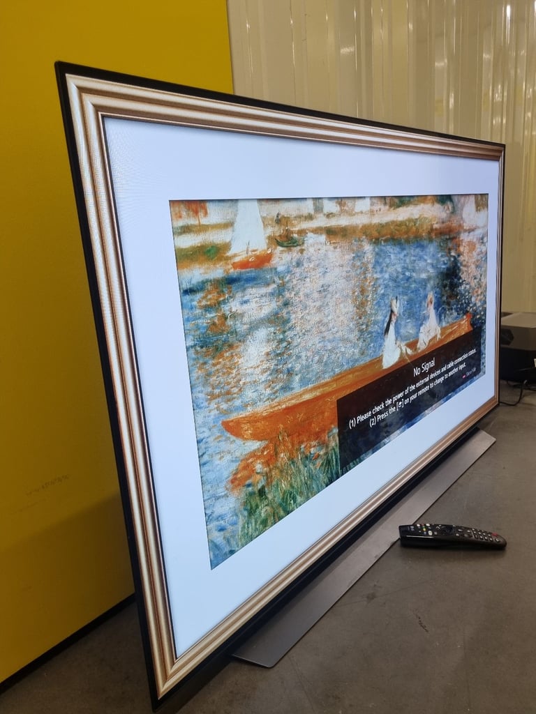 55" LG OLED 4k Smart Slim Frame design ULTRA UHD LED WiFi TV, NO SCREEN BURN, 120Hz £375