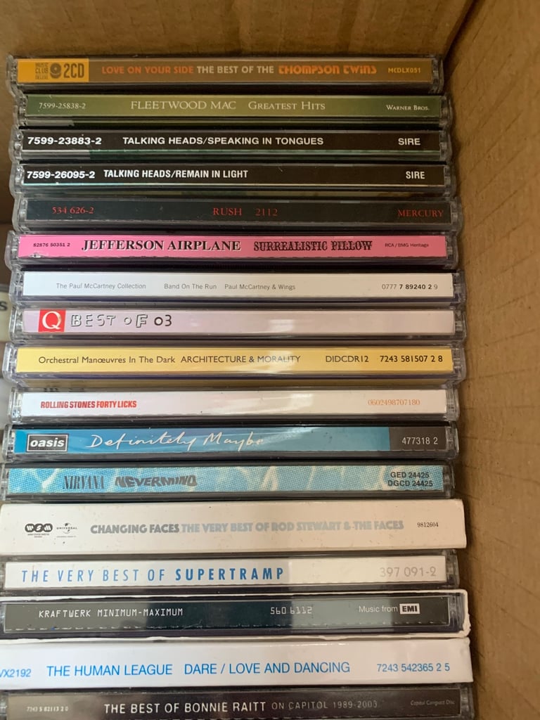 300 CD’s Rock,Blues, Jazz, Pop plus others 