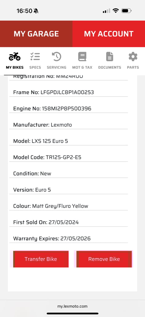 Lexmoto LXS 125 2024