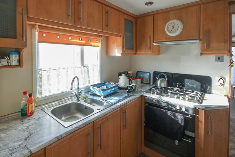 Pemberton Park Lane 2005 static caravan sited at Allhallows, Kent