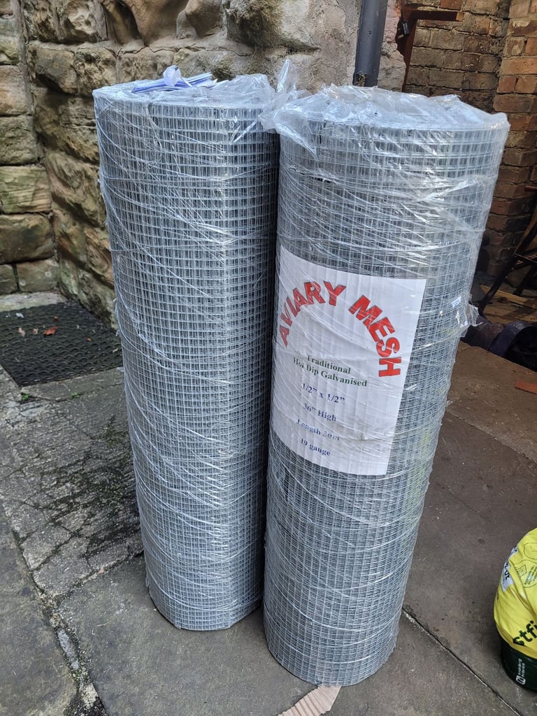 Aviary wire 30m small holes 