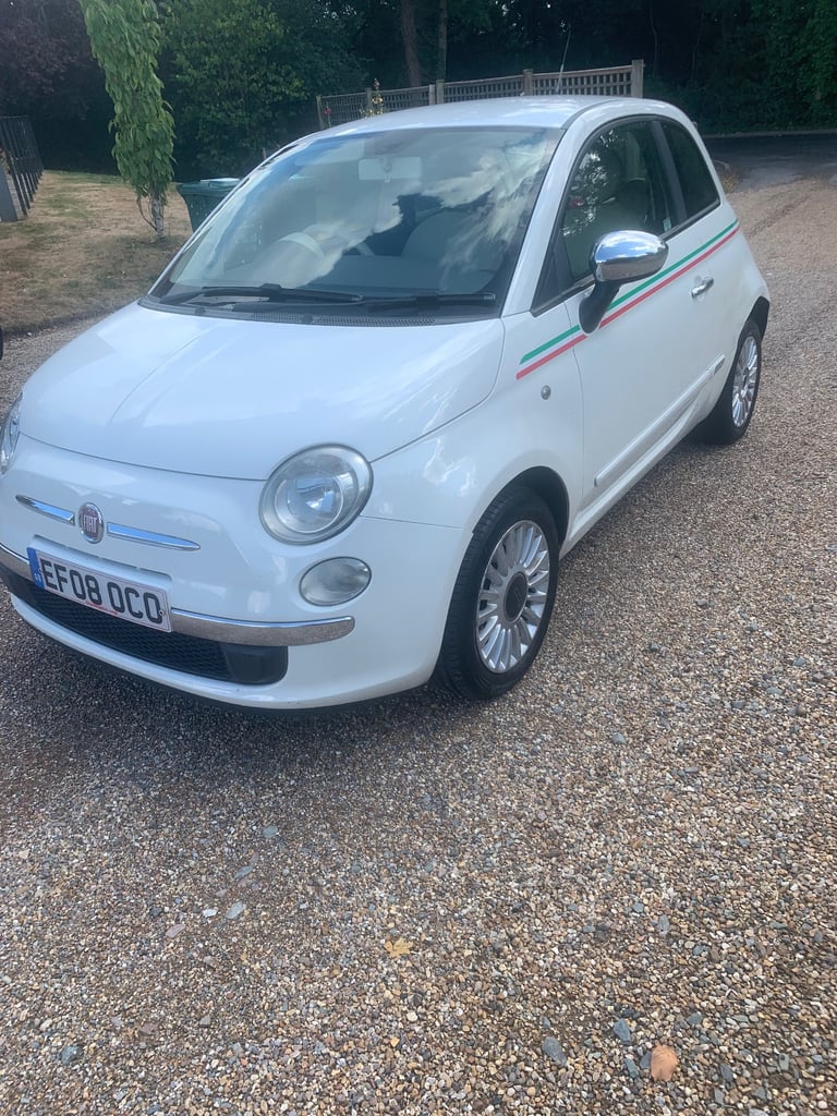 Fiat, 500, Hatchback, 2008, Manual, 1242 (cc), 3 doors