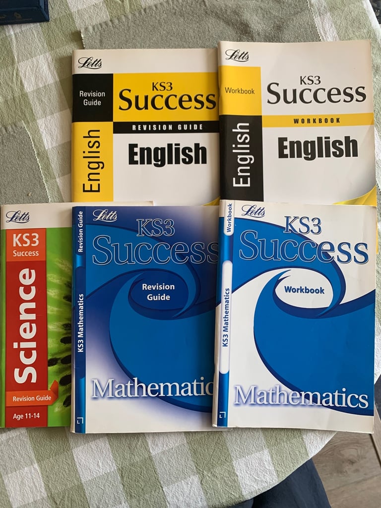image for K3 revision guide, workbook Math, English, Science