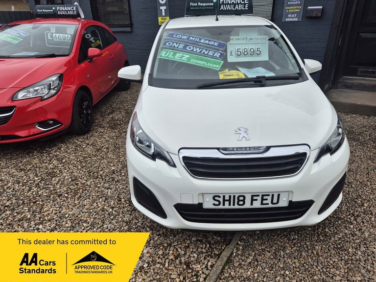 image for 2018 Peugeot 108 1.0 Active 5dr HATCHBACK Petrol Manual