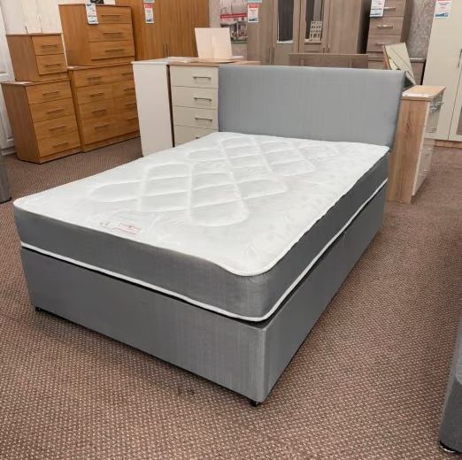 image for ]] Comfortable King Size Bed – Mattress Included – Same Day Delivery ]]