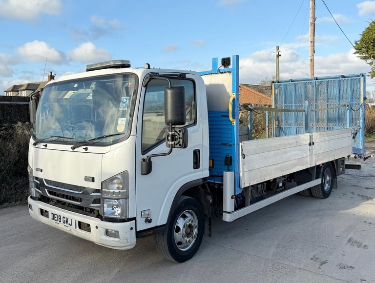 2018 ISUZU N75,190 PLANT RECOVERY FLIP-TOE RAMPS WINCH EURO-6 U-LEZ 7.5 TON