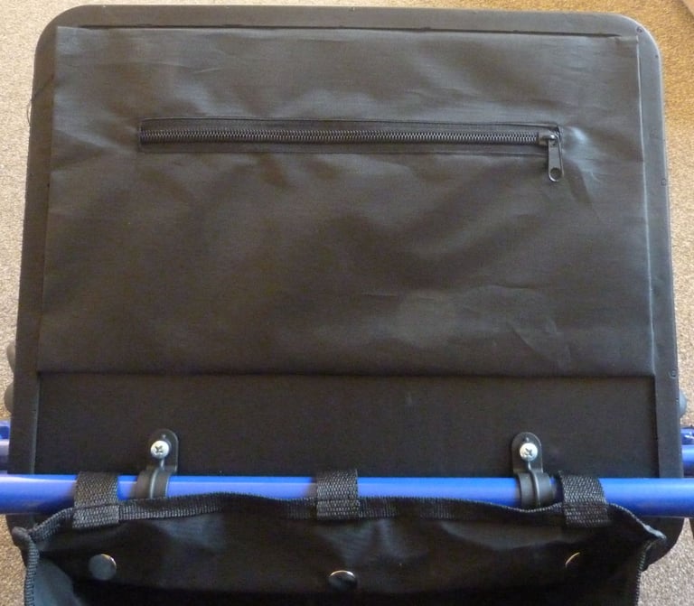 DRIVE - BLUE 4 WHEEL ROLLATOR - FULLY ADJUSTABLE (Handle & Seat Height) - LIGHTWEIGHT - BRAND NEW !!