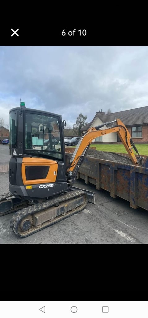 2023 2.5t case digger