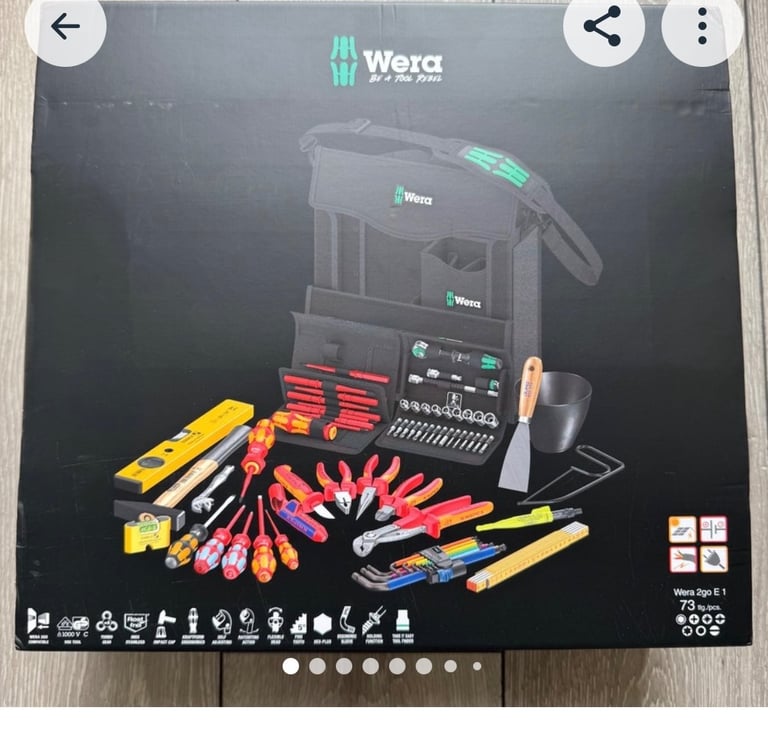 Wera 2 go 73 peice tool kit 