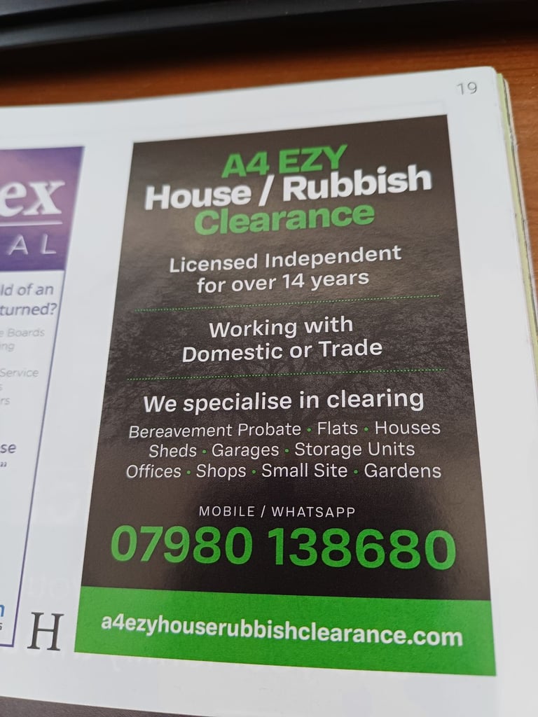 Rubbish Clearance Big or Small