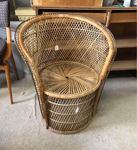 Peacock chair gumtree best sale