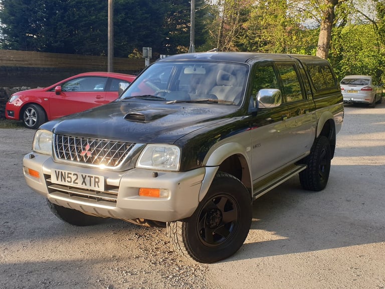 MITSUBISHI L200 2.5 TD DOUBLE CAB 4x4 4WD *NOT NAVARA HILUX  SHOGUN SPORT,  FORD RANGER