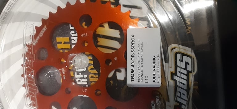 image for Supersprox ktm sx 50 40t rear sprocket 